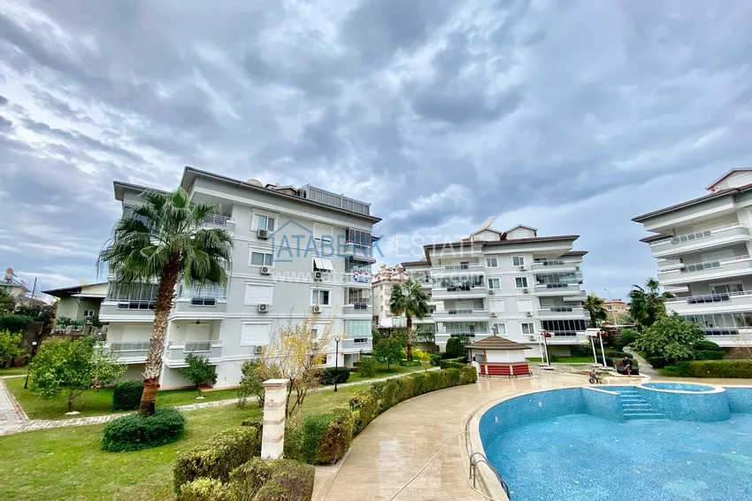 Two-bedroom apartment in Oba in a comfortable complex 1 