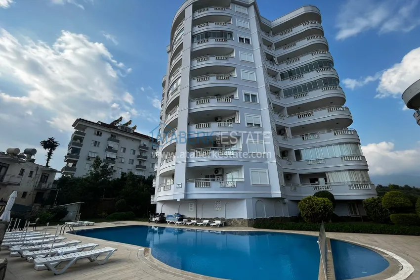 Apartment in the Tosmur area with furniture and open sea views 1 