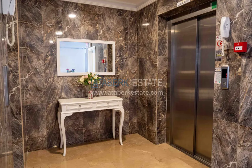 2+1 apartment with a terrace of 70 m² in Alanya, Mahmutlar district - furnished and with sea view 12 
