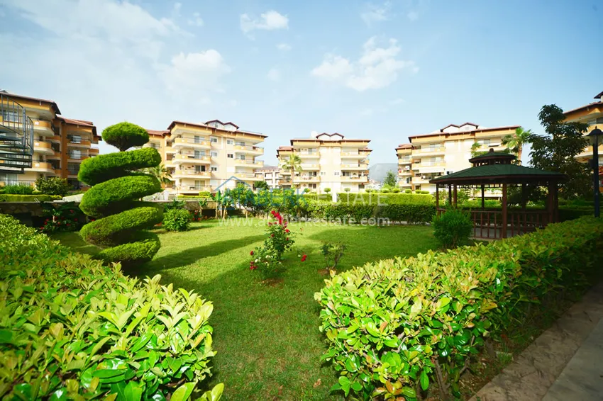 View duplex apartments 3 + 1 in a modern complex - Alanya, Oba district 14 