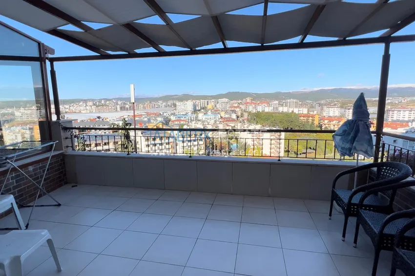 Purchase Apartment with furniture, private sauna and sea view in a townhouse – Alanya, Avsallar 11 