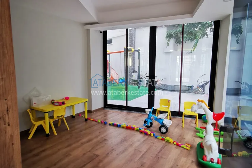 1+1 apartment with beautiful Mediterranean views — Alanya, Tosmur district A21 13 