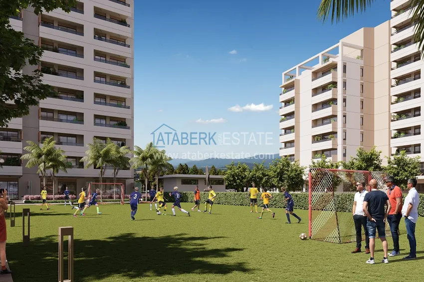 Investment-profitable premium class project on the 2nd coastline in Mersin 14