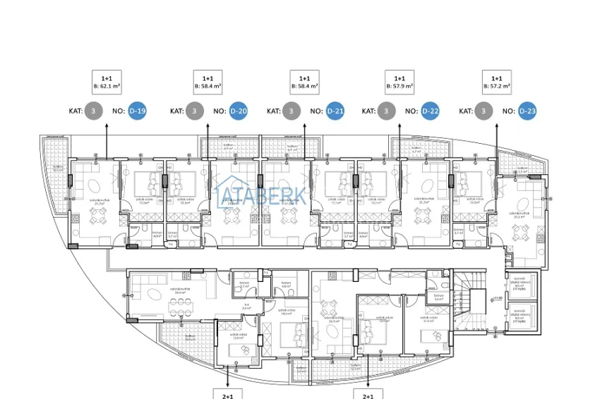 Buy cheap Luxury real estate from a developer in Alanya, Oba district 18