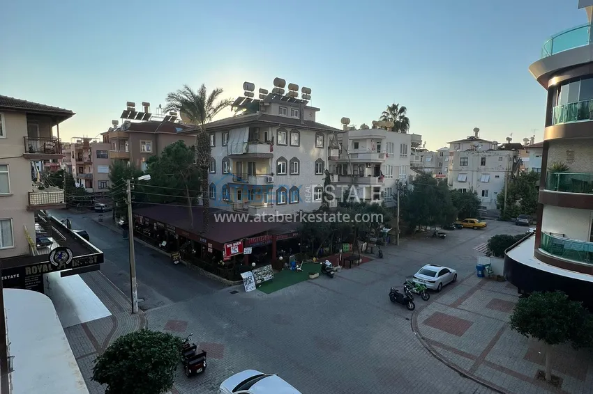 Purchase  Furnished 2+1 apartment with mountain and sea views, Alanya center Cleopatra beach area 14 