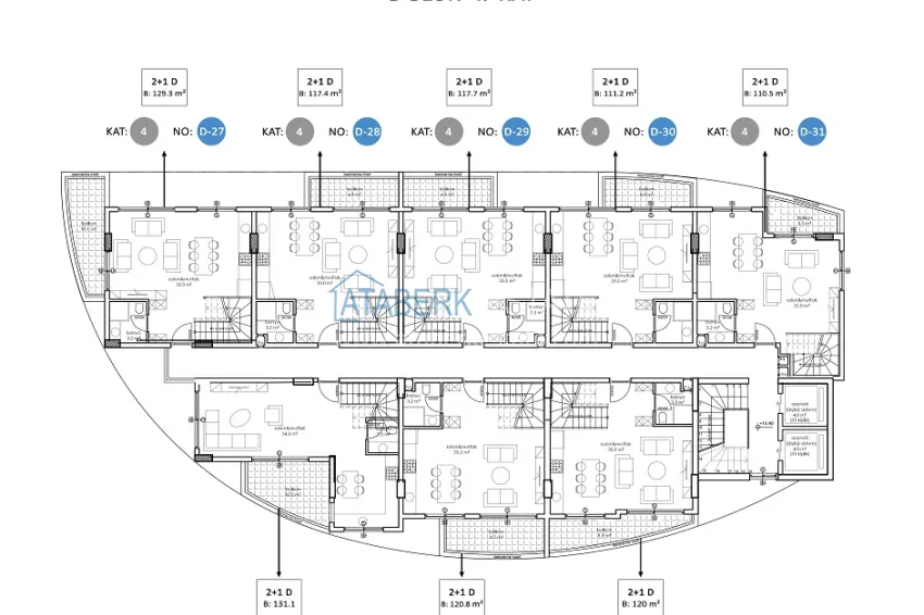 Buy cheap Luxury real estate from a developer in Alanya, Oba district 19