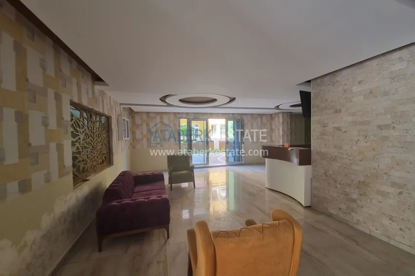 1+1 furnished apartment for rent in the center of Mahmutlar No. 4 17 