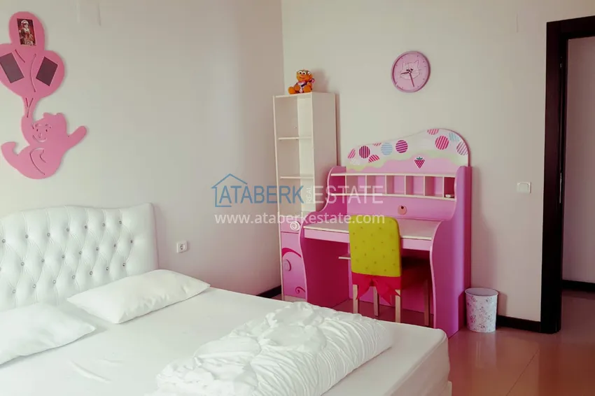 Purchase Apartment with furniture, private sauna and sea view in a townhouse – Alanya, Avsallar 16 