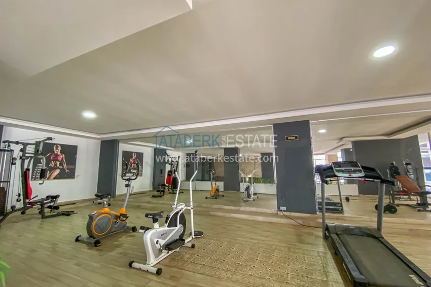 Furnished duplex penthouse in a comfortable complex, Kestel - Alanya 18 