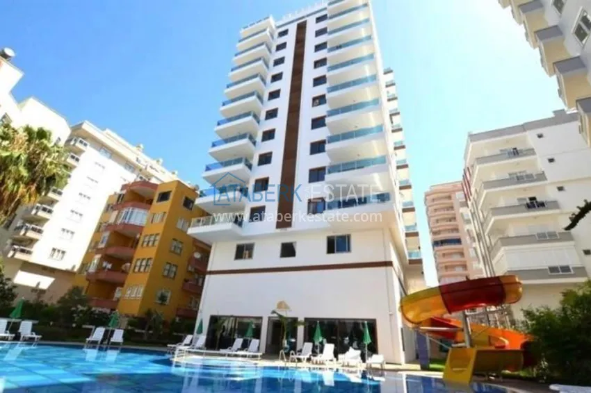 1+1 furnished apartment for rent in the center of Mahmutlar No. 4 1 