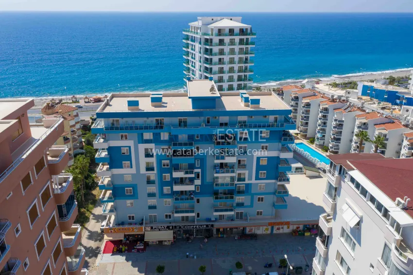 2+1 apartment with a terrace of 70 m² in Alanya, Mahmutlar district - furnished and with sea view 2 