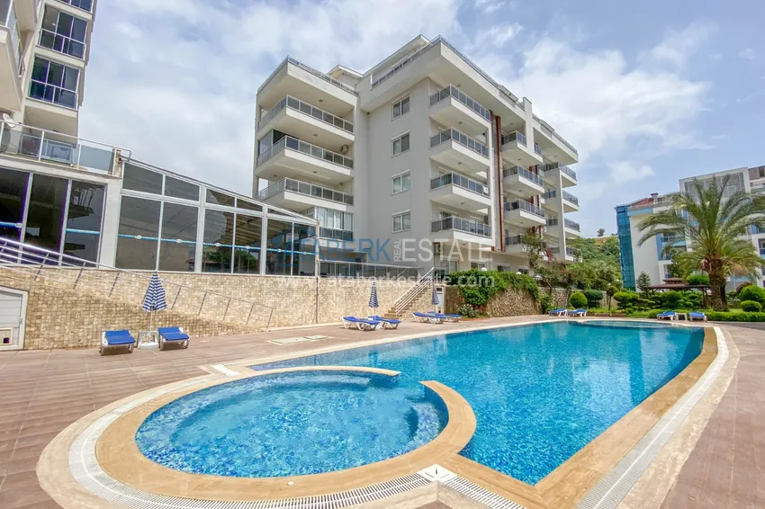 Furnished duplex penthouse in a comfortable complex, Kestel - Alanya 1 