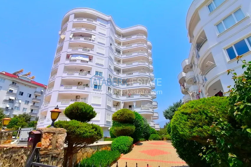 Apartment in the Tosmur area with furniture and open sea views 2 