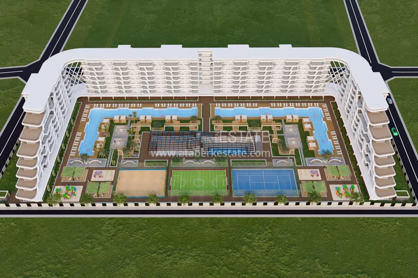 New construction project of a complex with a 5-star hotel concept – Antalya, Altintas 11