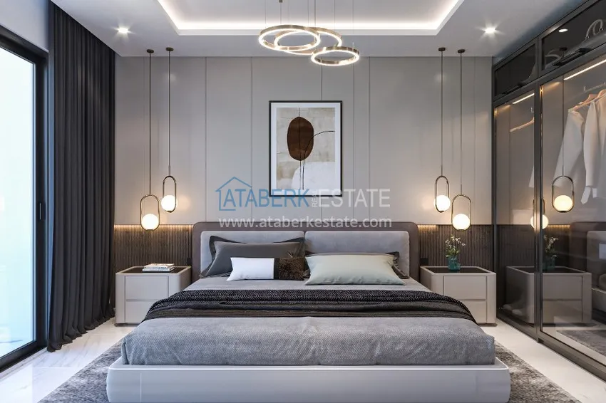 Purchase  A new stylish investment project at the excavation stage in Oba, Alanya 7 