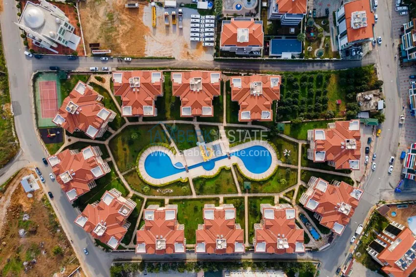View duplex apartments 3 + 1 in a modern complex - Alanya, Oba district 4 