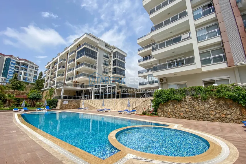 Furnished duplex penthouse in a comfortable complex, Kestel - Alanya 2 