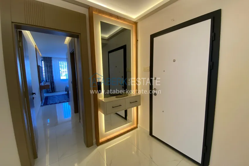 Purchase  Three-room apartment in the center of Alanya with an author's interior and an open view of the mountains 2 