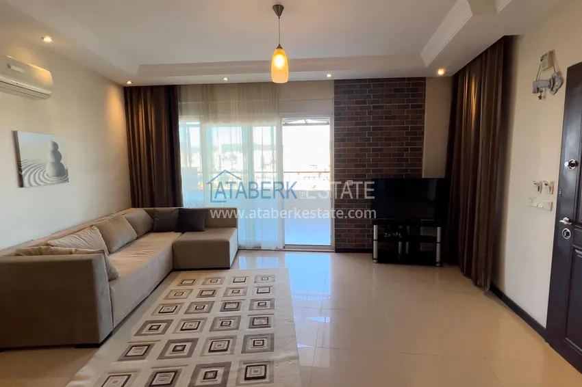 Purchase Apartment with furniture, private sauna and sea view in a townhouse – Alanya, Avsallar 2 