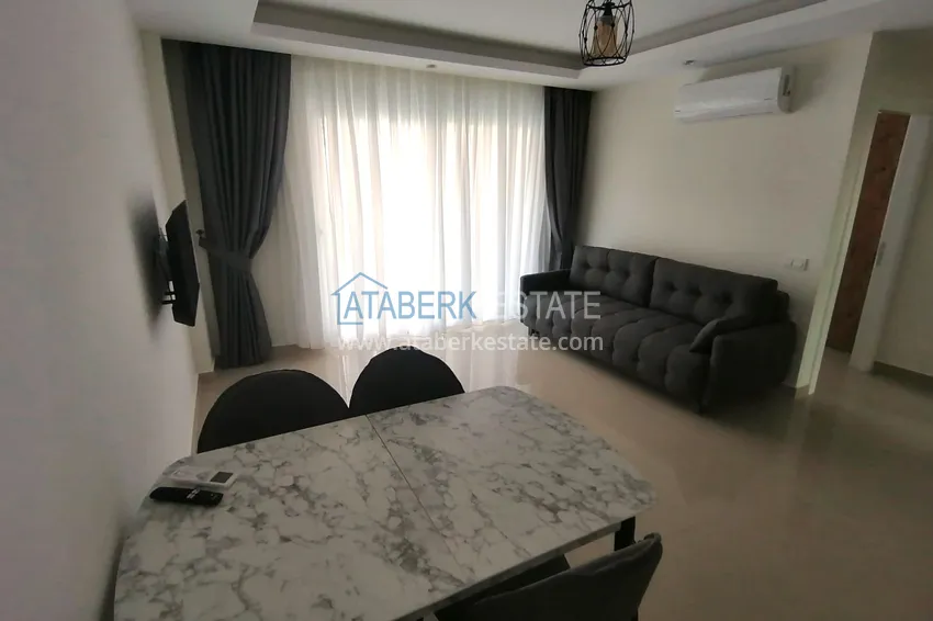 Purchase  Furnished 1+1 apartment with partial sea view, Avsallar — Alanya 2 
