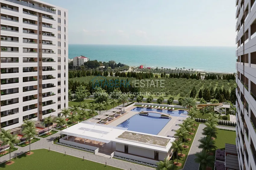 Investment-profitable premium class project on the 2nd coastline in Mersin 2