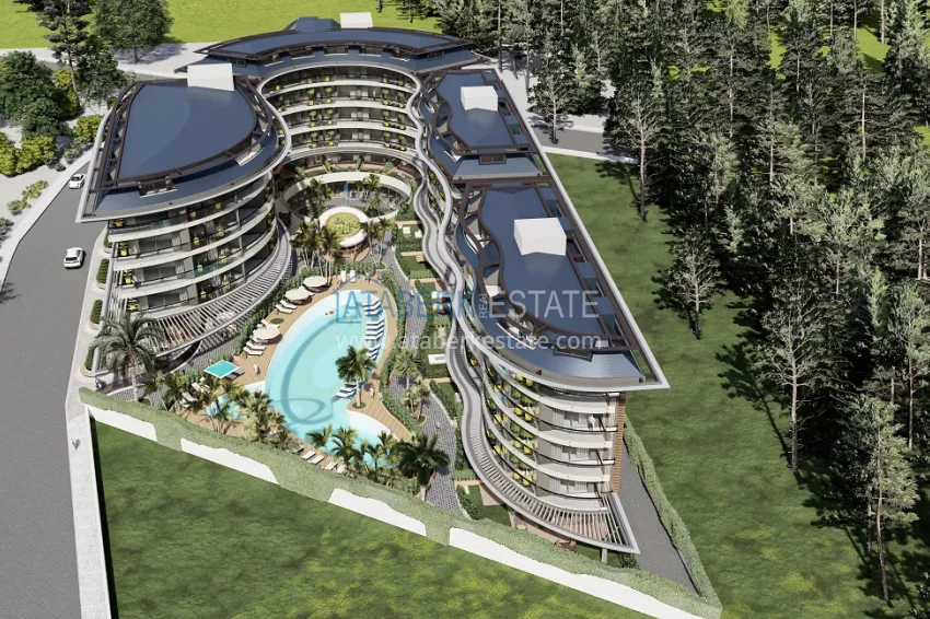Luxury real estate from a developer in Alanya, Oba district 1