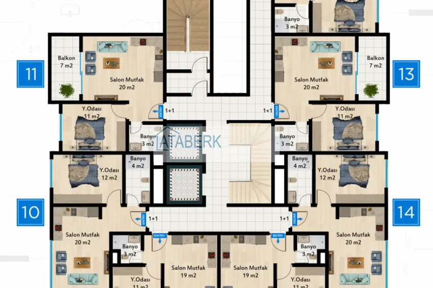 Buy cheap Cozy residential complex in Mahmutlar 2