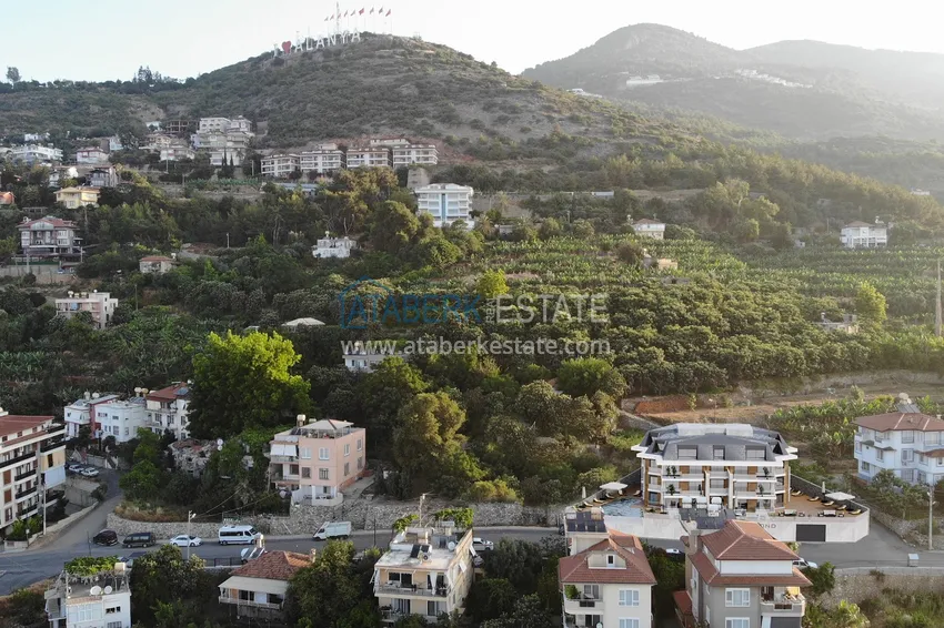 Duplex apartments in the new ultra-luxury residence project in Alanya, Hasbahce district 2 