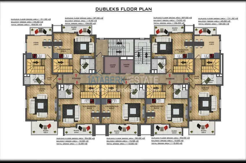 Buy cheap Resort properties at prices directly from the developer in Alanya — Payallar district 3 