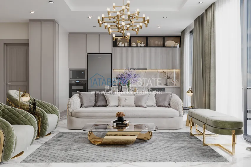 Purchase Luxury real estate from a developer in Alanya, Oba district 9