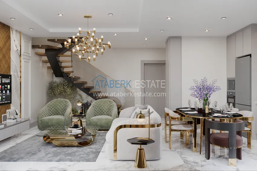 Purchase Luxury real estate from a developer in Alanya, Oba district 10