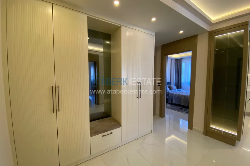 Purchase  Three-room apartment in the center of Alanya with an author's interior and an open view of the mountains 3 