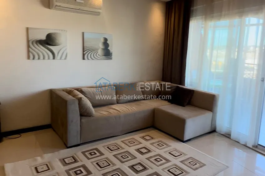 Purchase Apartment with furniture, private sauna and sea view in a townhouse – Alanya, Avsallar 3 
