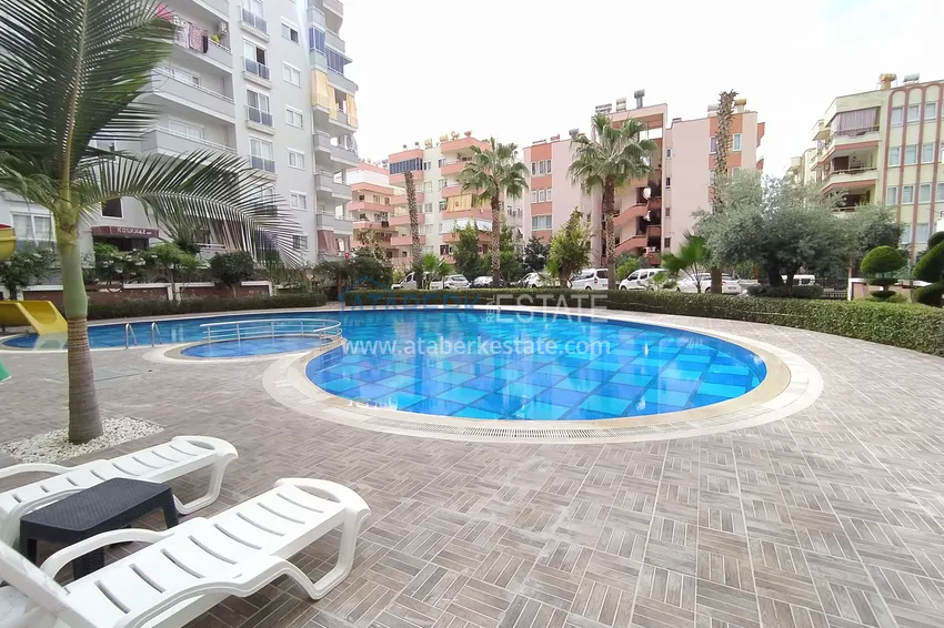 1+1 furnished apartment for rent in the center of Mahmutlar No. 4 4 