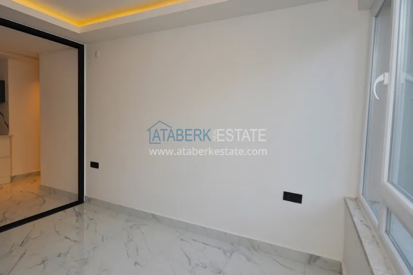 Purchase  1+1 apartment in the center of Alanya with a fine finish - Keykubat beach area  4 
