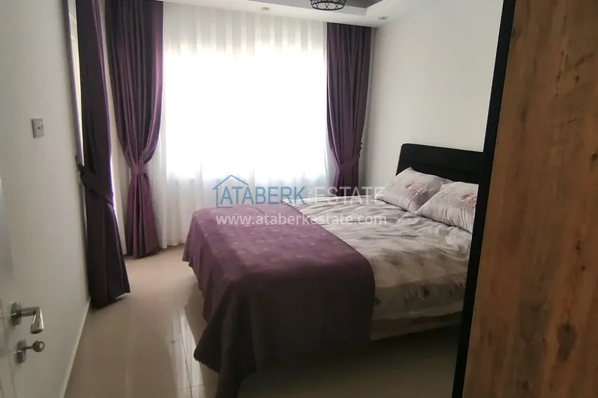 Purchase  Furnished 1+1 apartment with partial sea view, Avsallar — Alanya 4 
