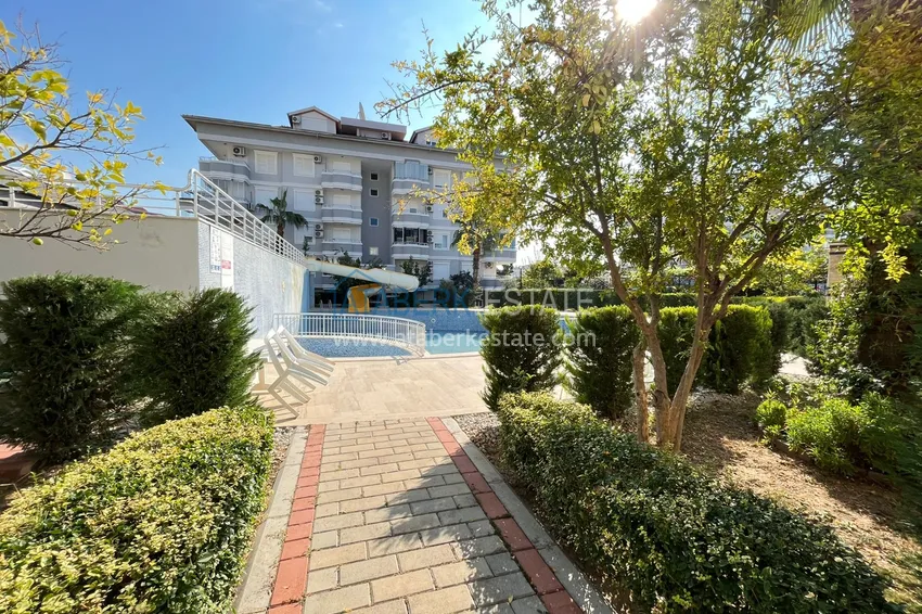 Two-bedroom apartment in Oba in a comfortable complex 9 