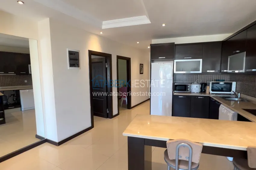 Purchase Apartment with furniture, private sauna and sea view in a townhouse – Alanya, Avsallar 5 