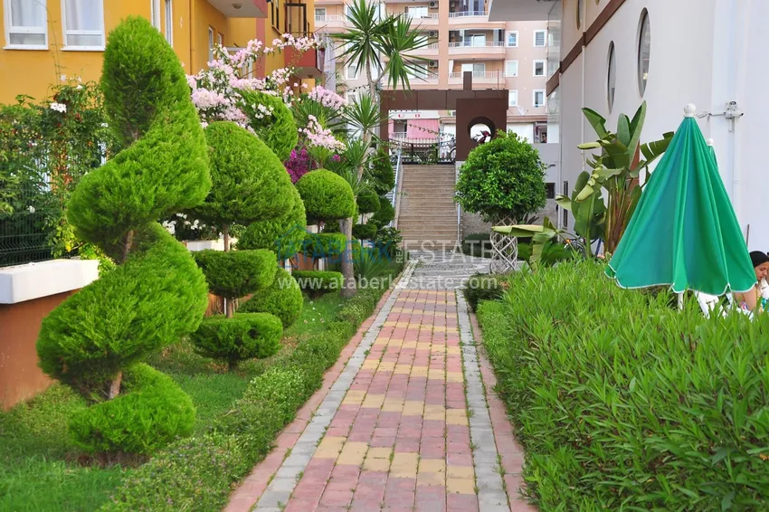 1+1 furnished apartment for rent in the center of Mahmutlar No. 4 7 