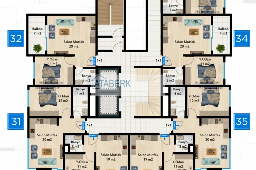 Buy cheap Cozy residential complex in Mahmutlar 5