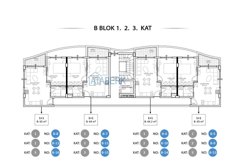 Buy cheap Luxury real estate from a developer in Alanya, Oba district 10