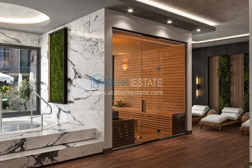 A new stylish investment project at the excavation stage in Oba, Alanya 24 