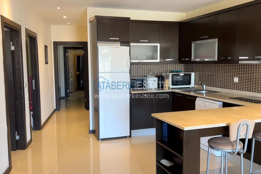 Purchase Apartment with furniture, private sauna and sea view in a townhouse – Alanya, Avsallar 6 