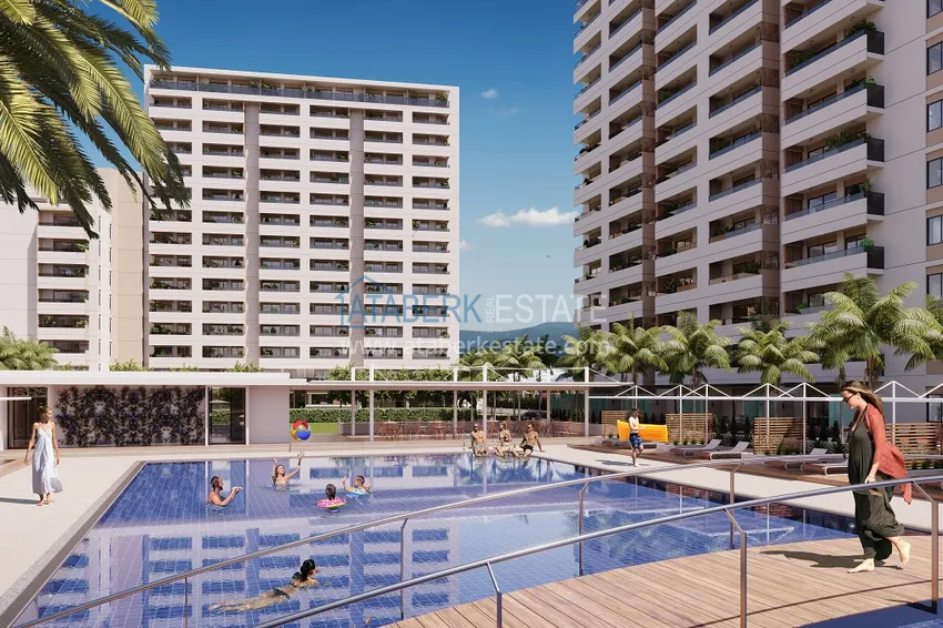 Investment-profitable premium class project on the 2nd coastline in Mersin 7