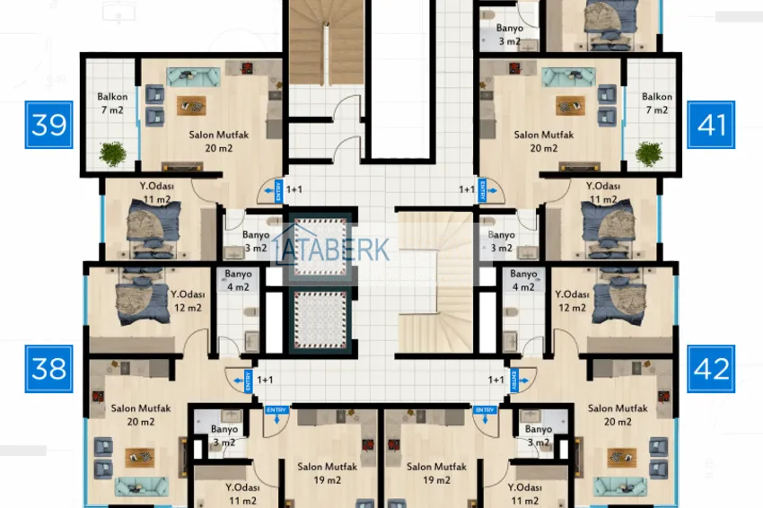 Buy cheap Cozy residential complex in Mahmutlar 6