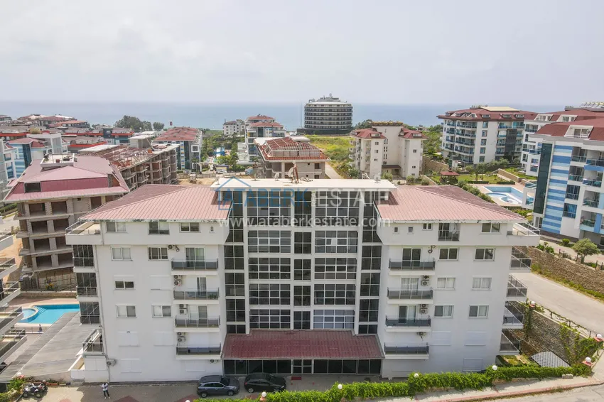 Furnished duplex penthouse in a comfortable complex, Kestel - Alanya 7 