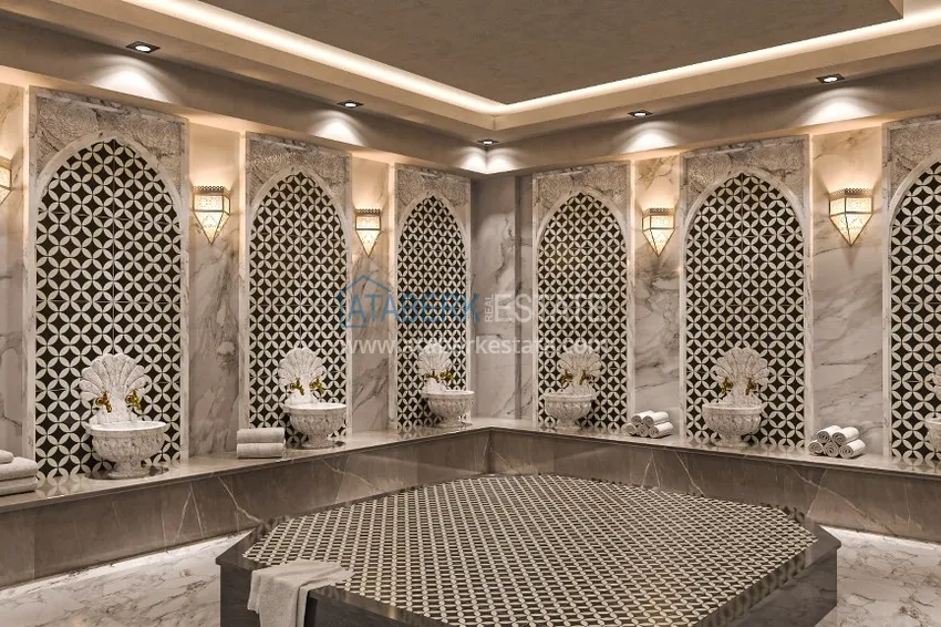 A new stylish investment project at the excavation stage in Oba, Alanya 25 