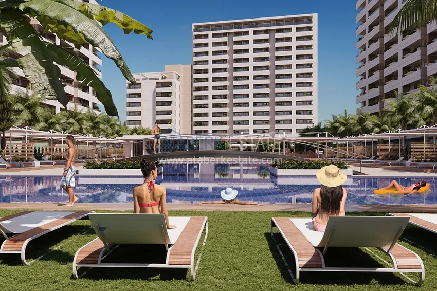 Investment-profitable premium class project on the 2nd coastline in Mersin 8