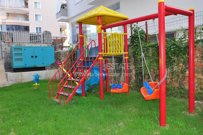 1+1 furnished apartment for rent in the center of Mahmutlar No. 4 9 