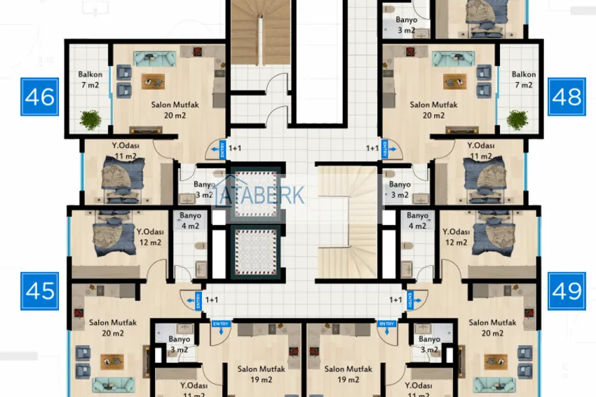 Buy cheap Cozy residential complex in Mahmutlar 7